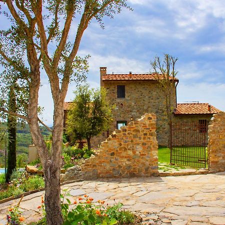 Villa Privata Con Piscina A Riparbella Castellina Marittima Bagian luar foto